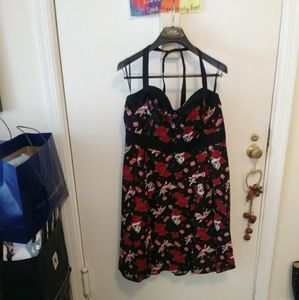 Rockabilly halter dress